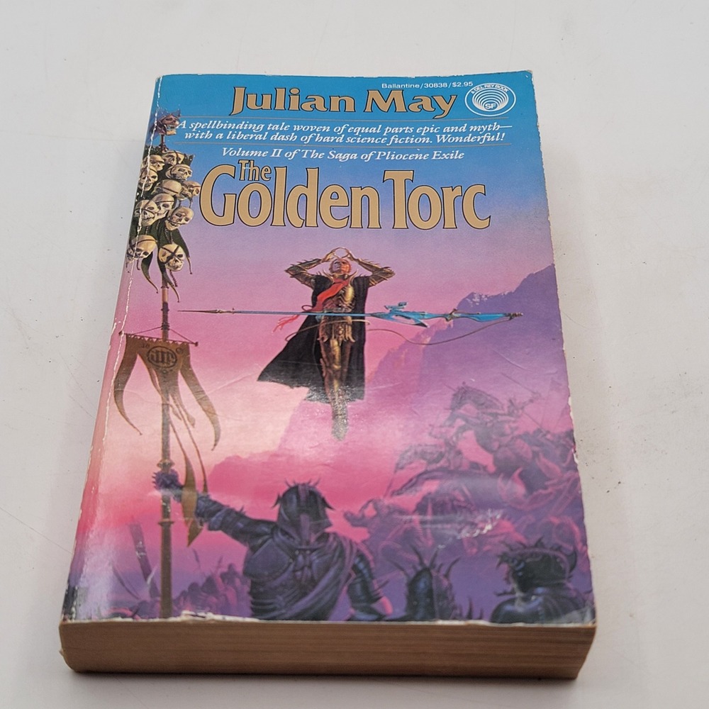 Julian May Golden Torc PB 1st Ballantine Printing 1983 Pliocene Exile #2 Sci-Fi